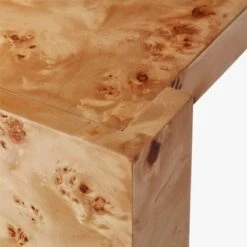 Niche Neutral Burl Wood Console Table 34" -Home Furnishings Store NicheBurlWdConsoleTableAVS20
