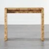 Niche Neutral Burl Wood Console Table 34" -Home Furnishings Store NicheBurlWdConsoleTableSHS20 1x1