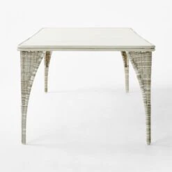 Nino Ivory Rattan Outdoor Dining Table 13 Nino Ivory Rattan Outdoor Dining Table -Home Furnishings Store NinoDiningTableSDSSS23