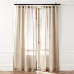 Chase Matte Black Adjustable Curtain Rod 28''-48" -Home Furnishings Store OpnwvFlaxLn96CurtainPnlSHS23 1