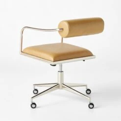 Orsen Saddle Leather Office Chair -Home Furnishings Store OrsenSddlLthrOfficeChr3QBSSF22