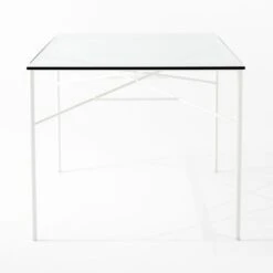 Pavilion Ivory Metal Outdoor Dining Table With Glass Top Model 6141 10 Pavilion Ivory Metal Outdoor Dining Table With Glass Top Model 6141 -Home Furnishings Store Pavilion6141IvDnTbWGlsTpSDSSS22