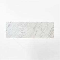 Pavilion Black Metal Outdoor Dining Table With Marble Top Large Model 6142 -Home Furnishings Store Pavilion6142LBkDnTbWMbTpTOPSSS23