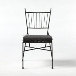 Pavilion Dining Chair With Grey Sunbrella ® Cushion Model 6350 Set Of 4 -Home Furnishings Store Pavilion6150GrArmlssDnChSOSSS21