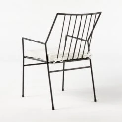 Pavilion Dining Armchair With Ivory Sunbrella ® Cushion Model 6470 Set Of 4 -Home Furnishings Store Pavilion6470IvyDiningChr3QBSSS21