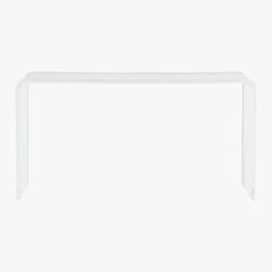 Peekaboo Acrylic Console Table 56'' -Home Furnishings Store PeekabooLargeConsoleTableF16