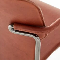 Pesaro Russett Leather Dining Armchair -Home Furnishings Store PesaroRussettChairAVSSF22