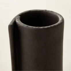 Philo Grey Clay Taper Candle Holder -Home Furnishings Store PhiloPrclnTaperHolderAVSHF23