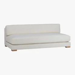 Piazza Sofa With White Oak Legs -Home Furnishings Store PiazzaSofaSnow3QS14
