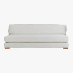 Piazza Sofa With White Oak Legs -Home Furnishings Store PiazzaSofaSnowS14