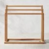 Pinet Teak Outdoor Towel Rack 2 Pinet Teak Outdoor Towel Rack -Home Furnishings Store PinetOutdoorTeakTowelRackSHS23