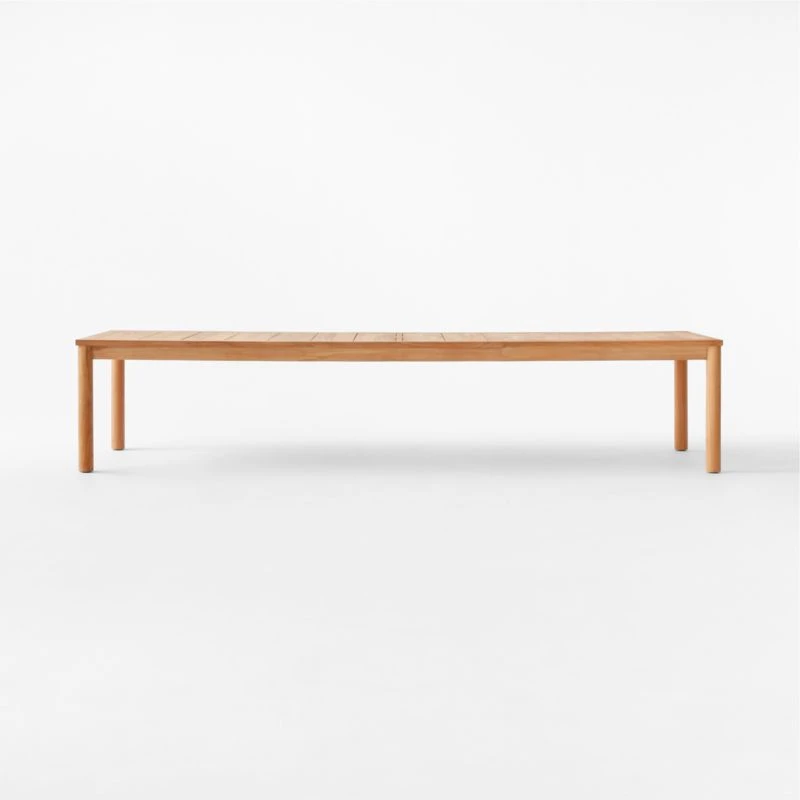 Pinet Teak Outdoor Dining Table 12' 6 Pinet Teak Outdoor Dining Table 12' - Image 4