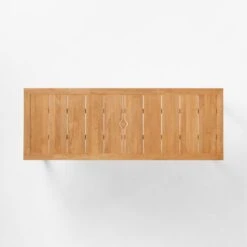 Pinet Teak Outdoor Dining Table 9' 13 Pinet Teak Outdoor Dining Table 9' -Home Furnishings Store PinetTeak9inDiningTblTOPSSS23
