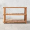 Pinet Teak Outdoor Console Table 2 Pinet Teak Outdoor Console Table -Home Furnishings Store PinetTeakConsoleTblSHS23