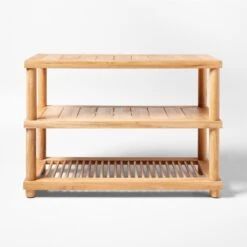 Pinet Teak Outdoor Console Table -Home Furnishings Store PinetTeakConsoleTblSOSSS23