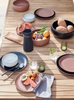 Bolt Grey Linen Napkin Set Of 4 -Home Furnishings Store PitchBlackPitcherOLB20 1