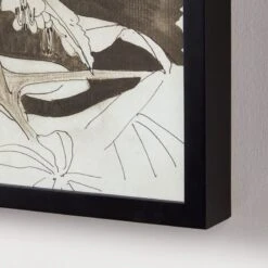 'Plant Study (Nettle)' Framed Reproduction By Carel Adolph Lion Cachet 18''x22'' -Home Furnishings Store PlantStudyNettle18x22inAV2SHF22