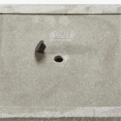 Playa Square Grey Stone Indoor/Outdoor Planter Large -Home Furnishings Store PlayaSqSmGreyPlanterAVSSS21