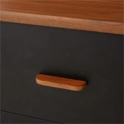 Ralston Low 4-Drawer Wood Dresser -Home Furnishings Store RalstonWltNLthLowDrssrAVSSS23