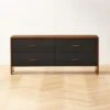 Ralston Low 4-Drawer Wood Dresser 1 Ralston Low 4-Drawer Wood Dresser -Home Furnishings Store RalstonWltNLthLowDrssrSHS23