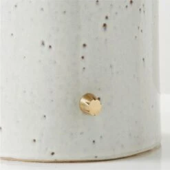 Ramble Tall White Ceramic Table Lamp With Jute Shade -Home Furnishings Store RambleWhtTblLampTallAVSHS23