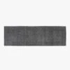 Raumont Handknotted Grey Geometric Runner Rug 2.5'x8'