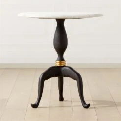 Reign Small Round Marble Dining Table