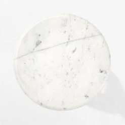 Reign Small Round Marble Dining Table -Home Furnishings Store ReignMrblNMtlSmDngTableTOPSSF21