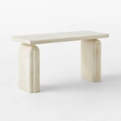 Remoli Swirled Cream Resin Desk -Home Furnishings Store RemoliResinDesk3QBSSS23