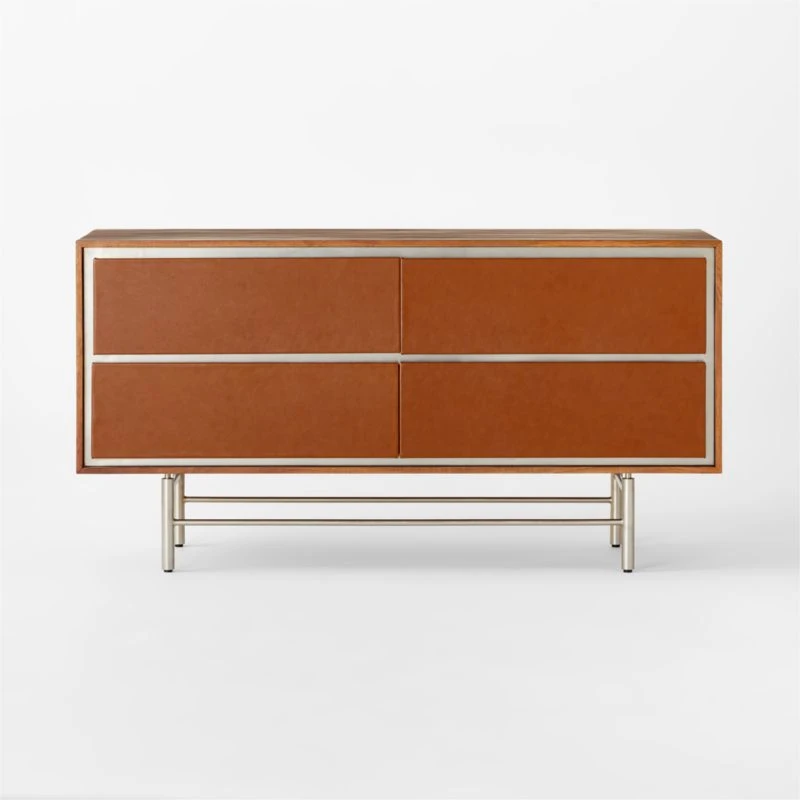 Renwick Mango Wood 4-Drawer Dresser 4 Renwick Mango Wood 4-Drawer Dresser - Image 2
