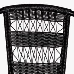 Rex Black Open Weave Outdoor Armchair 19 Rex Black Open Weave Outdoor Armchair -Home Furnishings Store RexChairOpenWeaveBlackAVS18