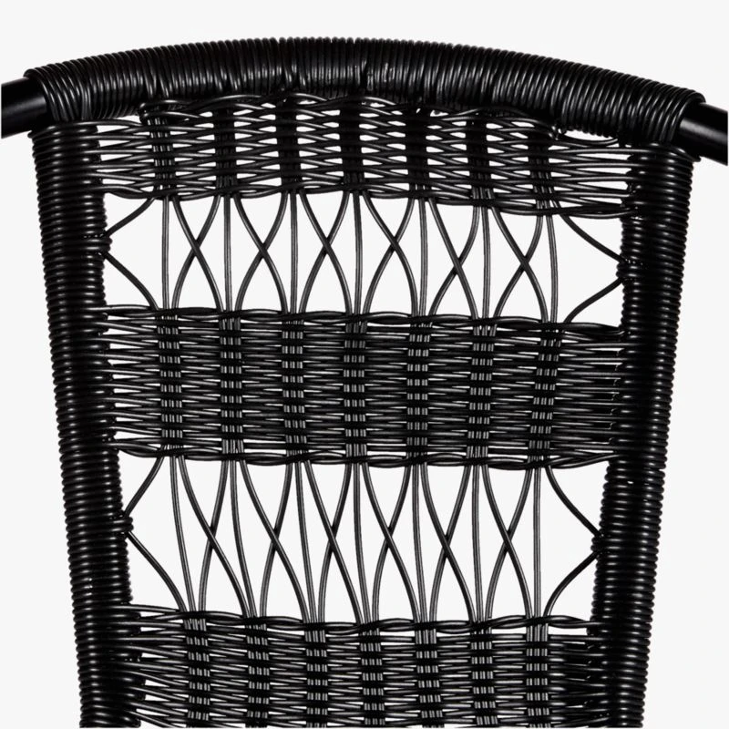 Rex Black Open Weave Outdoor Armchair 11 Rex Black Open Weave Outdoor Armchair - Image 9