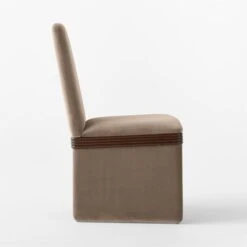 Rhodes Taupe Upholstered Velvet Dining Chair Set Of 4 -Home Furnishings Store RhodesTpVltUphlsdDngChrSDSSF21