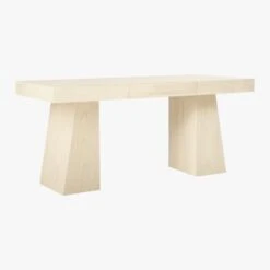 Ridge Bleached Oak Desk With Drawer -Home Furnishings Store RidgeBleachedOakDesk3QF19