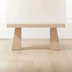 Ridge Bleached Oak Desk With Drawer