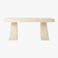 Ridge Bleached Oak Desk With Drawer -Home Furnishings Store RidgeBleachedOakDeskSOF19