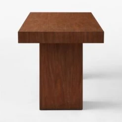 Ridge Cerused Acacia Wood Desk With Drawer -Home Furnishings Store RidgeCrsdAcaciaDeskSDSSS23