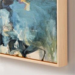 'River Rocks' Framed Acrylic Painting Reproduction By Jeffrey Fitzgerald 31''x41'' -Home Furnishings Store RiverRocks31x41inAV2SHF22