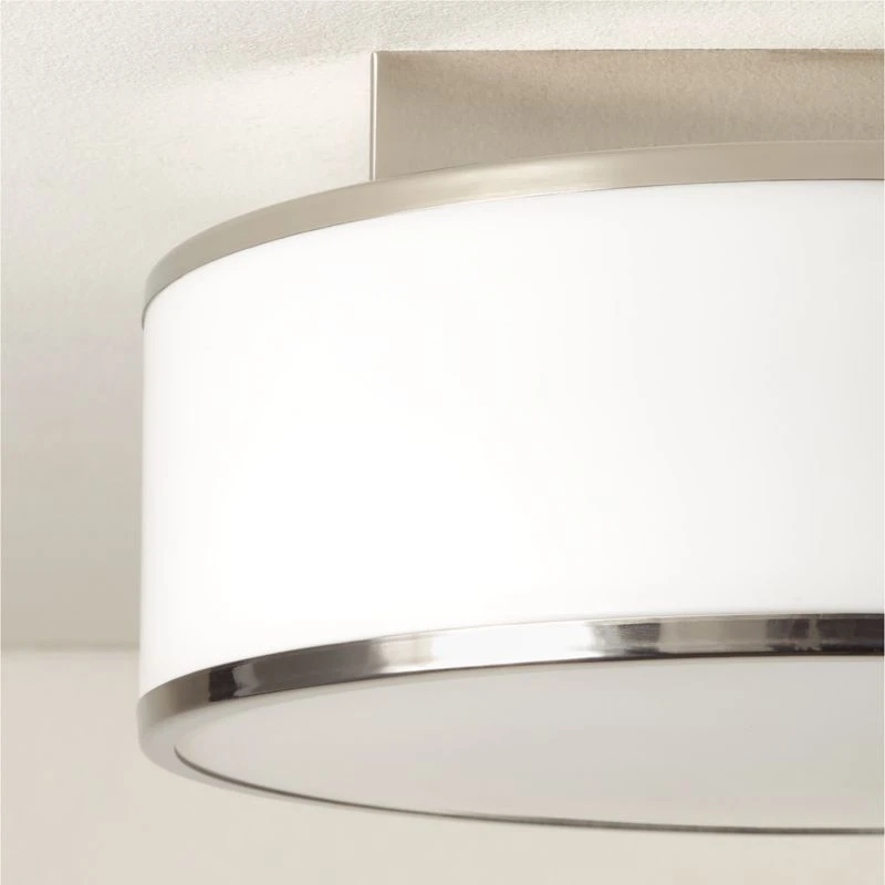 Ronda Indoor/Outdoor Polished Stainless Steel Flush Mount Light 5 Ronda Indoor/Outdoor Polished Stainless Steel Flush Mount Light - Image 3