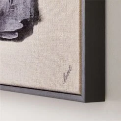 'Rune' Framed Wall Art 36"x48" -Home Furnishings Store Rune36x48inROS23