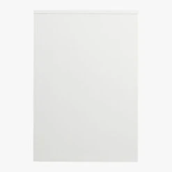 Runway 2-Drawer White Lacquered Wood Desk 15 Runway 2-Drawer White Lacquered Wood Desk -Home Furnishings Store RunwayDeskSideF15