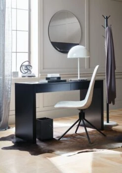 Boulevard Black And Marble Coat Rack -Home Furnishings Store RunwayMatteBlackDeskJN19