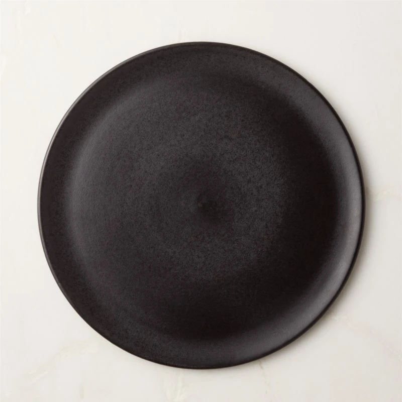 Sculpt Black Dinner Plate 3 Sculpt Black Dinner Plate