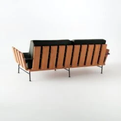 Seahaven Teak Outdoor Sofa With Coal Perennials® Cushions 14 Seahaven Teak Outdoor Sofa With Coal Perennials® Cushions -Home Furnishings Store SeahavenCoalSofa3QBSSS22