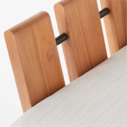 Seahaven Teak Outdoor Lounge Chair With Sand Perennials® Cushions -Home Furnishings Store SeahavenSandSofaAVSSS22