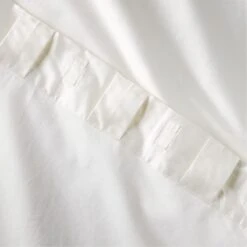 Seda Bright White Dupioni Silk Window Curtain Panel 48''x84'' 11 Seda Bright White Dupioni Silk Window Curtain Panel 48''x84'' -Home Furnishings Store SedaBrtWhtSilkDp96PnlAV3SHS23