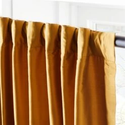 Seda Chai Tea Dupioni Silk Window Curtain Panel 48"x120" -Home Furnishings Store SedaSilkDpnChTeaPnl96inAV3SHF21