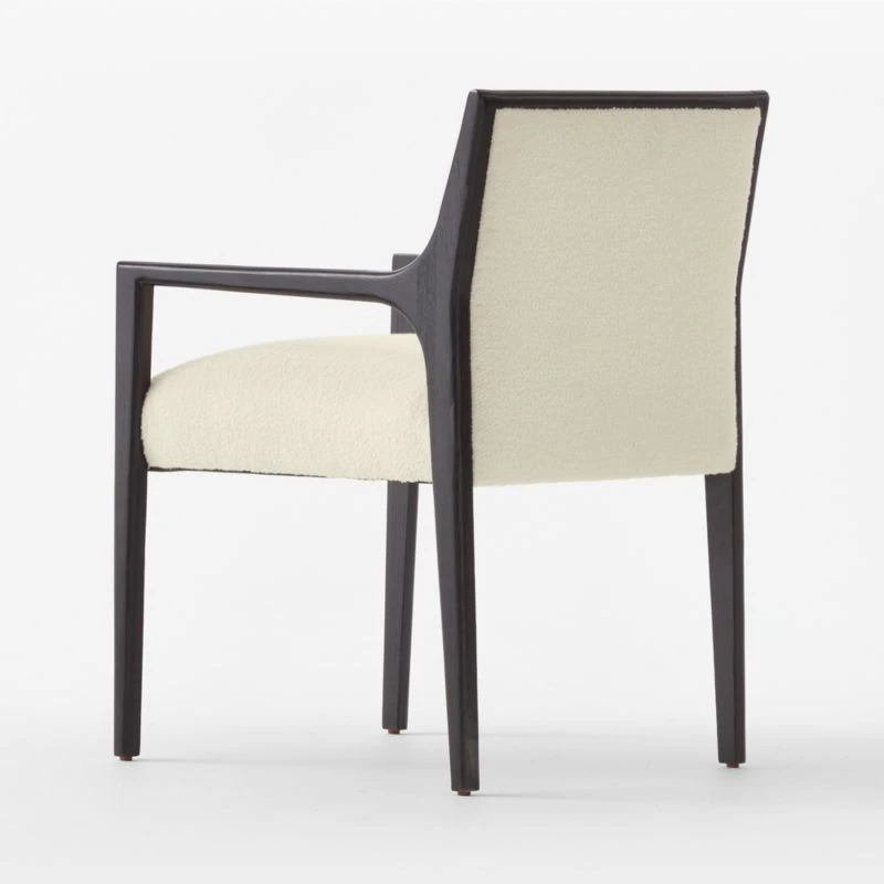 Segur Ivory Boucle Armchair 7 Segur Ivory Boucle Armchair - Image 5