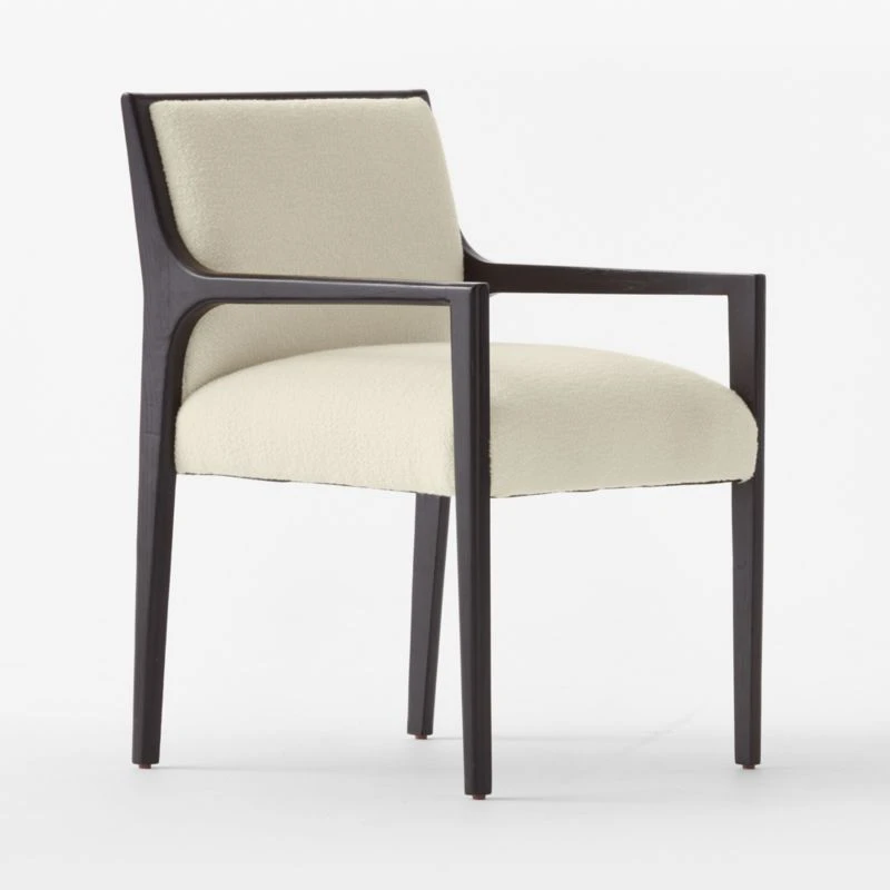 Segur Ivory Boucle Armchair 5 Segur Ivory Boucle Armchair - Image 3