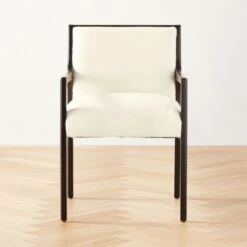 Segur Ivory Boucle Armchair